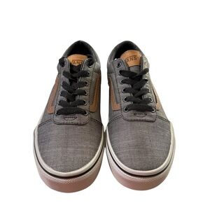 Vans Size 3 Sneakers – Gray & Brown